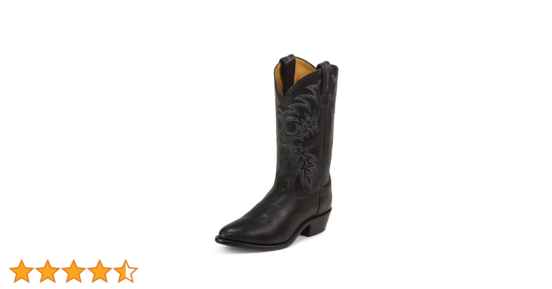 靴 TONY LAMA western boots 7 1/2EE Tony Lama Men's Flat Cow Foot Western Boots - Square Toe